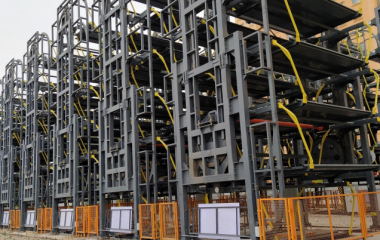 适用于老旧小区的机械车库